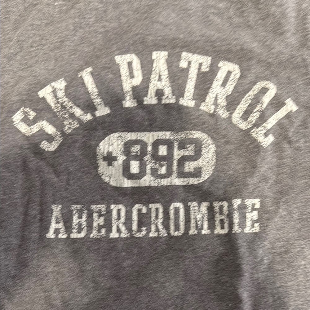 Abercrombie & Fitch Gray Long Sleeve Tee - Picture 4 of 5